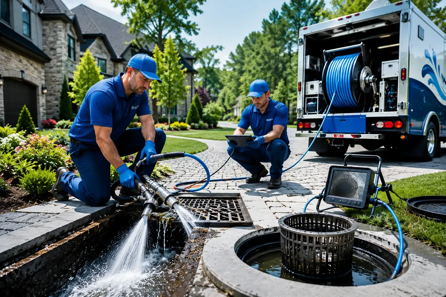 Local outdoor drain cleaning professionals in Mortons Gap, KY